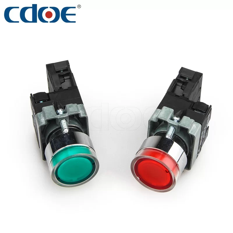 Bouton poussoir lumineux